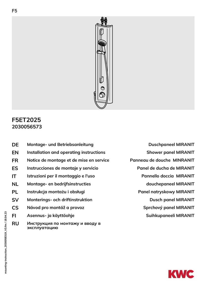 KWC F5ET2025 User manual