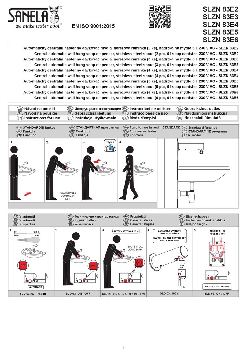 Sanela SLZN 83E3 User manual