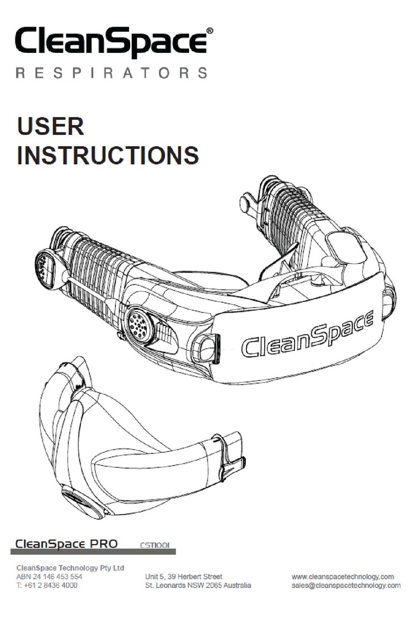 CleanSpace PRO User manual
