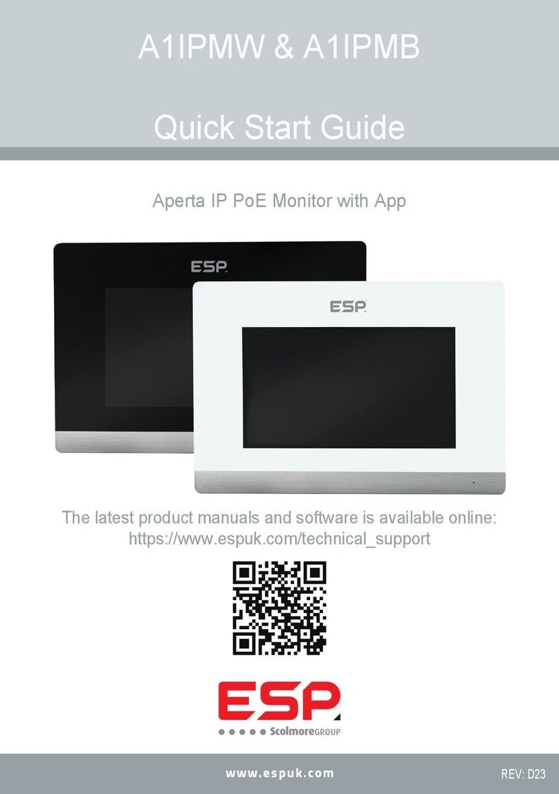 Scolmore ESP Aperta A1IPMW quick start guide