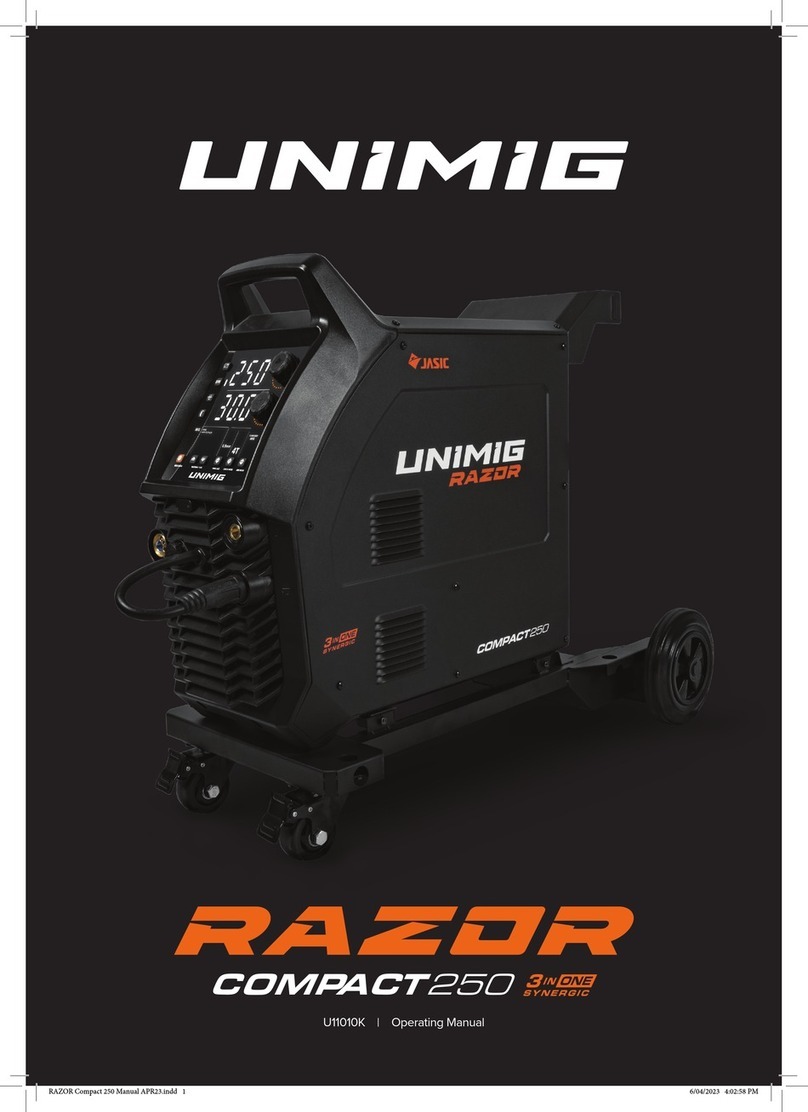 Uni-Mig RAZOR COMPACT 250 operating manual