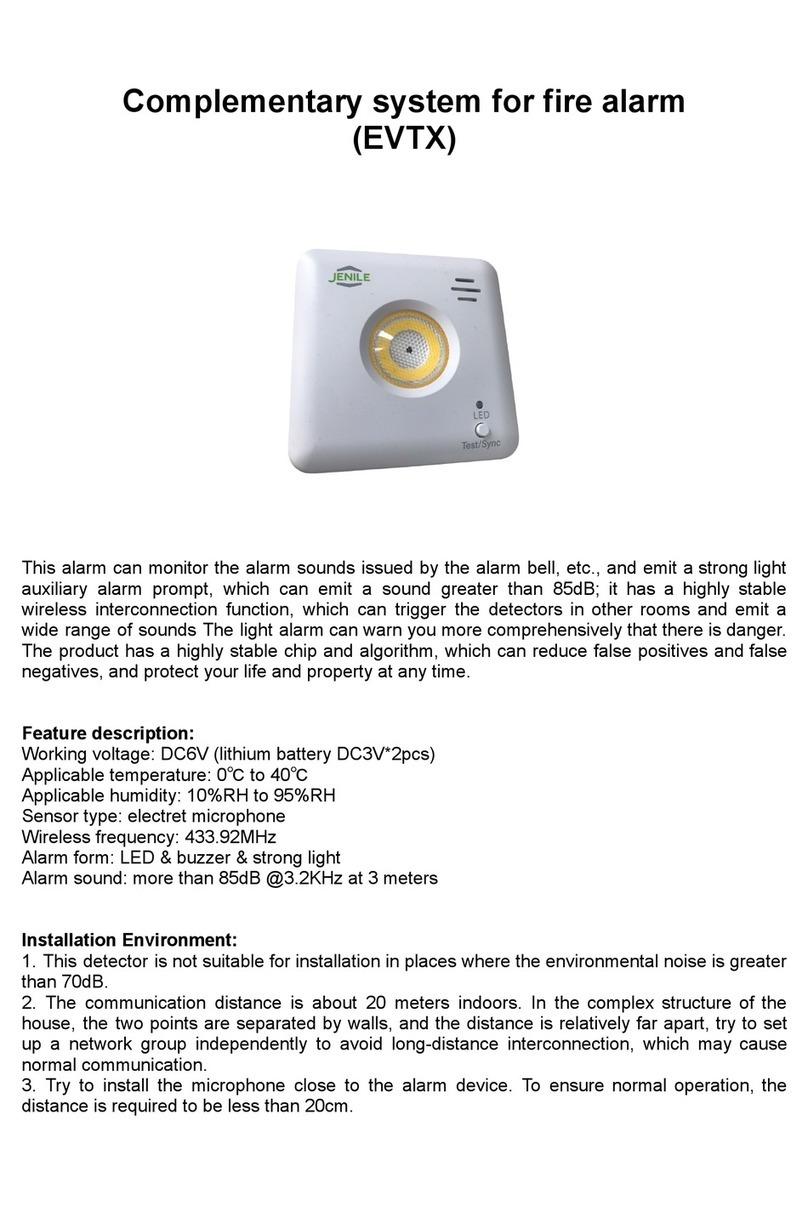 Jenile EVTX Series manual