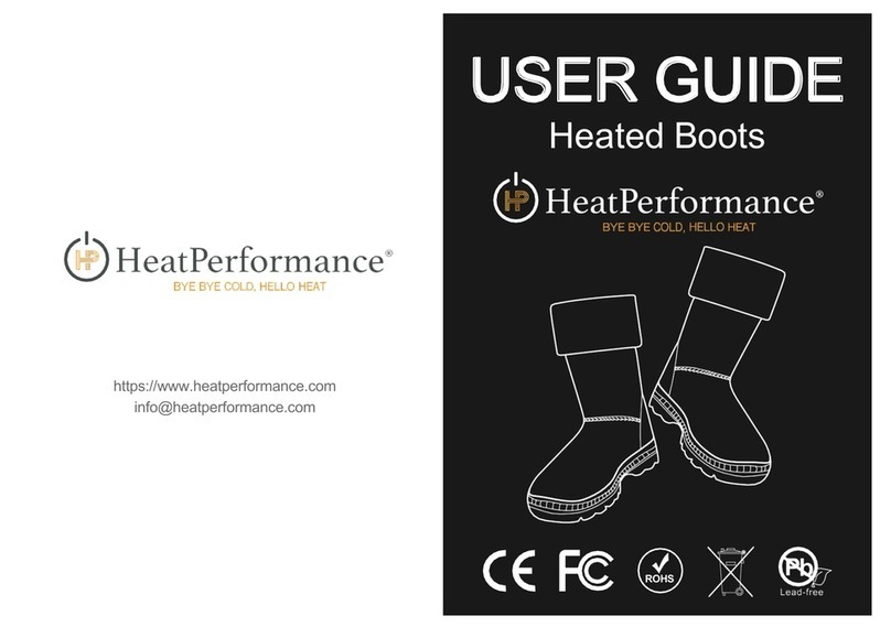 HeatPerformance Heated Boots user guide