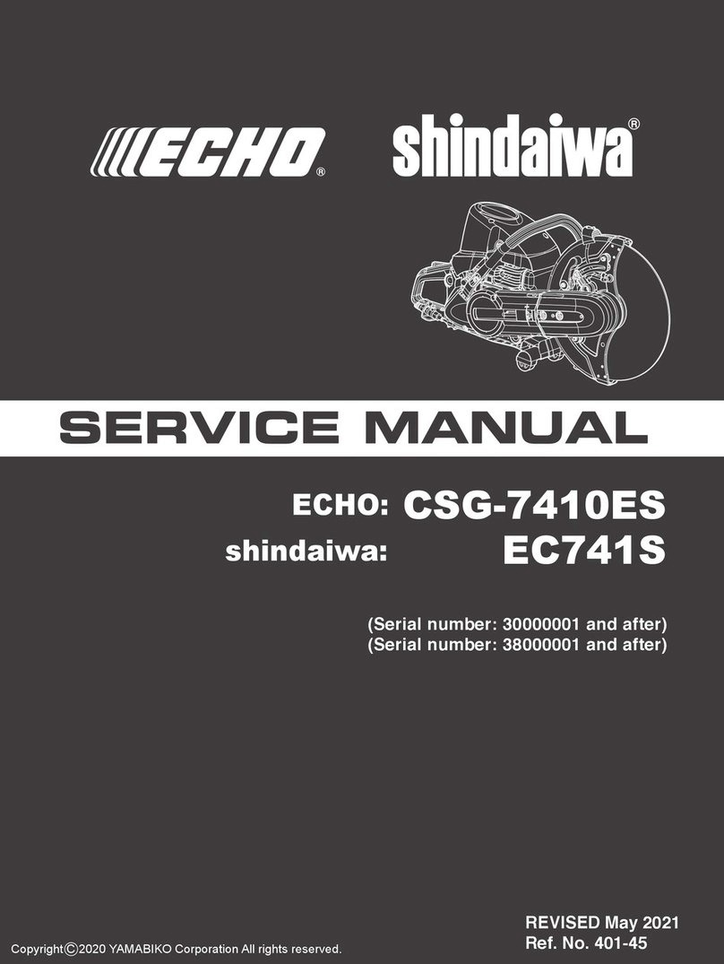 Echo shindaiwa CSG-7410ES Service manual