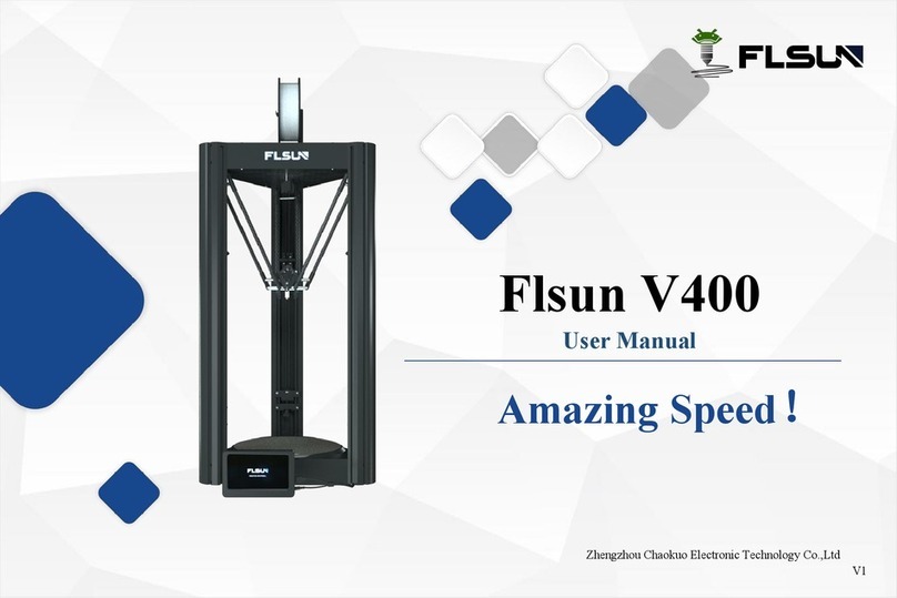 flsun V400 User manual