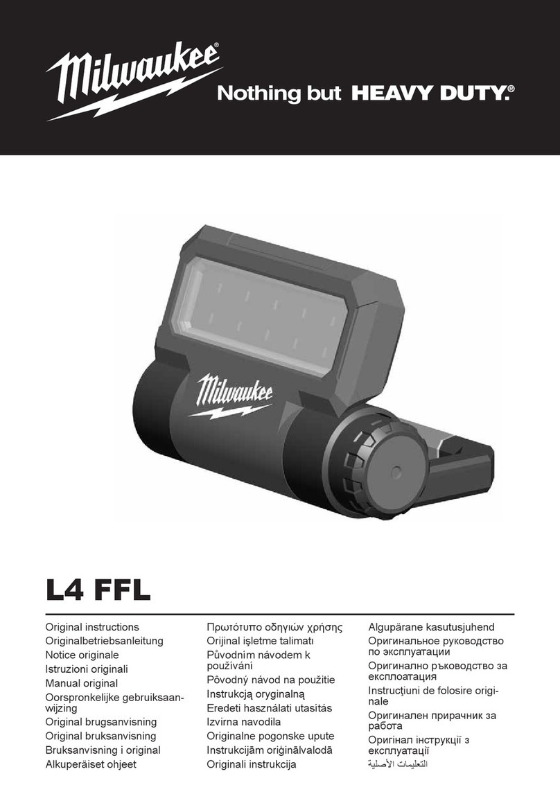 Milwaukee L4 FFL User manual