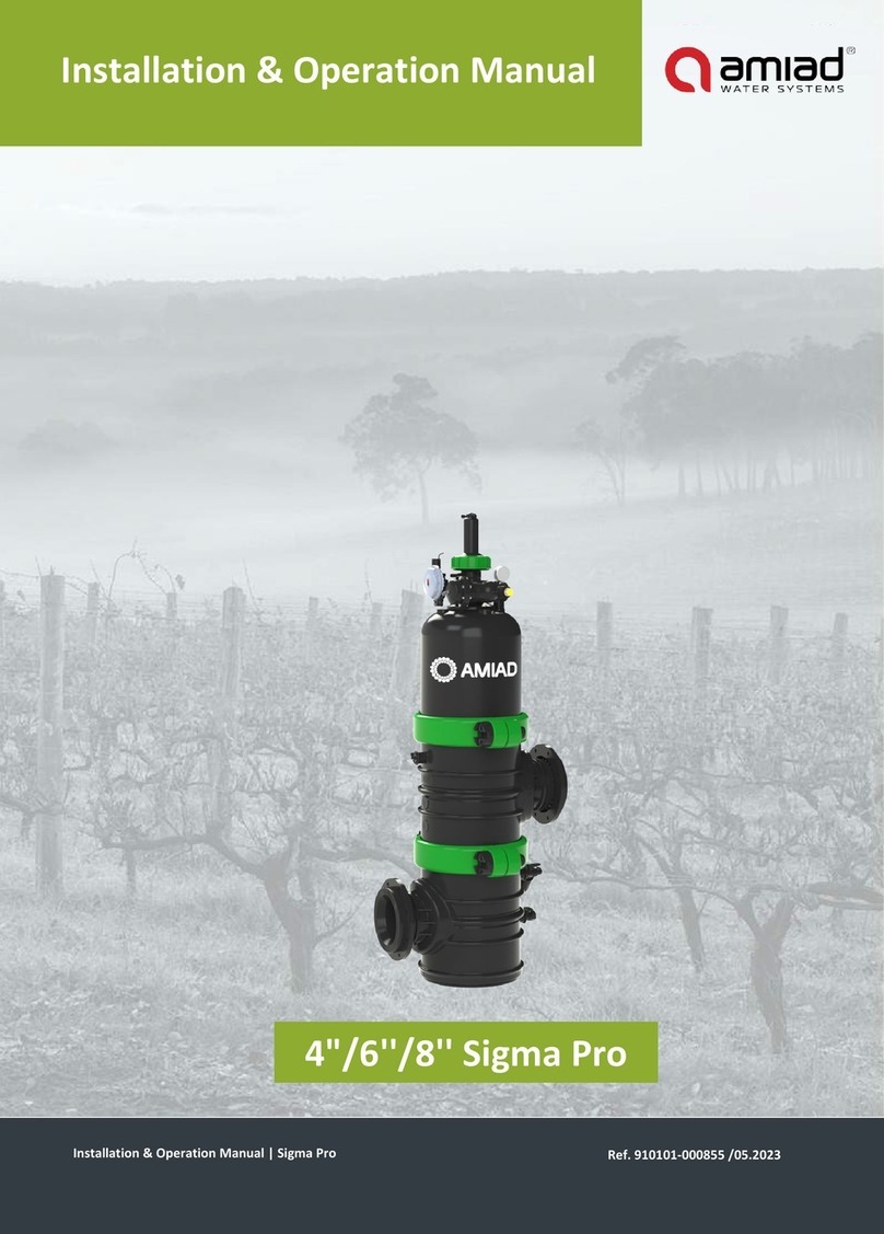 amiad Sigma Pro 4 Installation & operation manual amiad Sigma Pro 4 Installation & operation manual