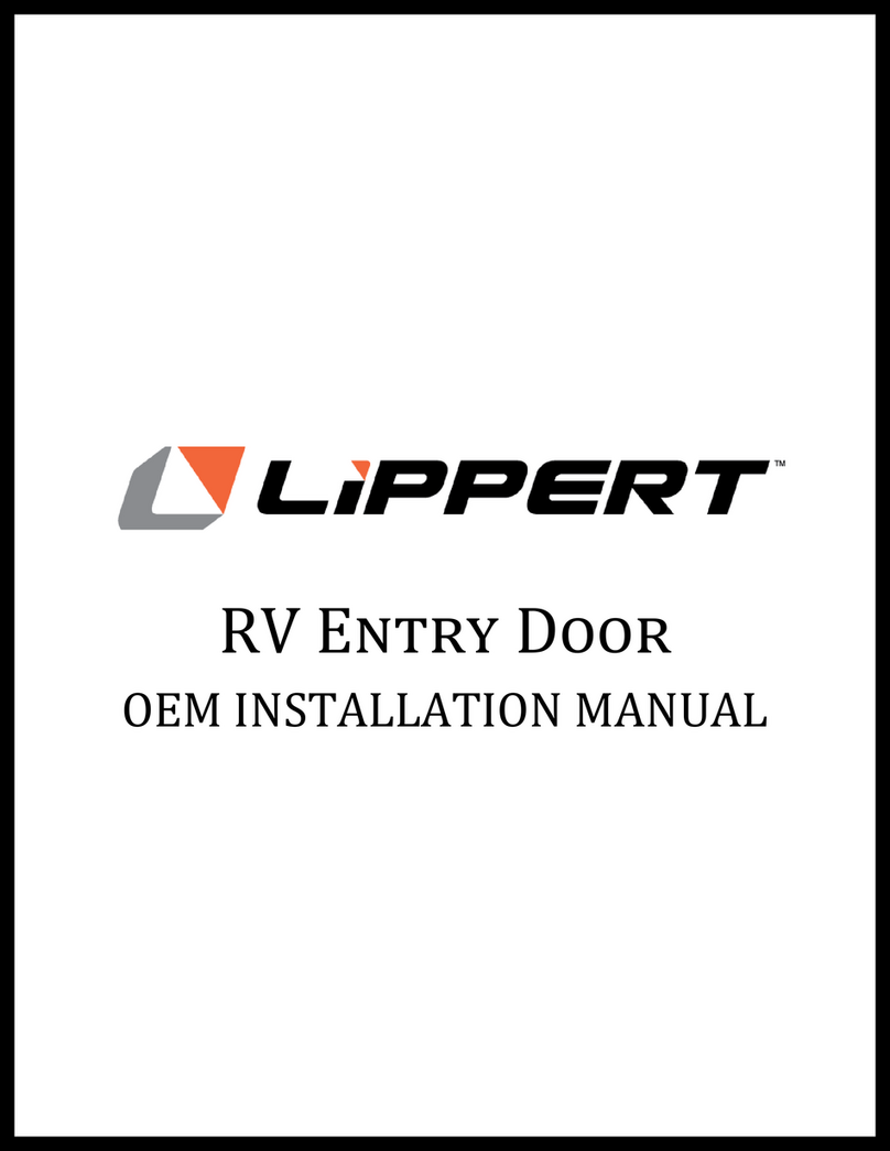 Lippert RV ENTRY DOOR User manual Lippert RV ENTRY DOOR User manual