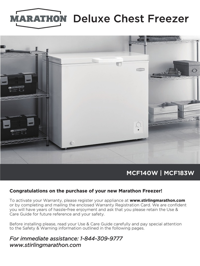 Marathon MCF140W User manual Marathon MCF140W User manual