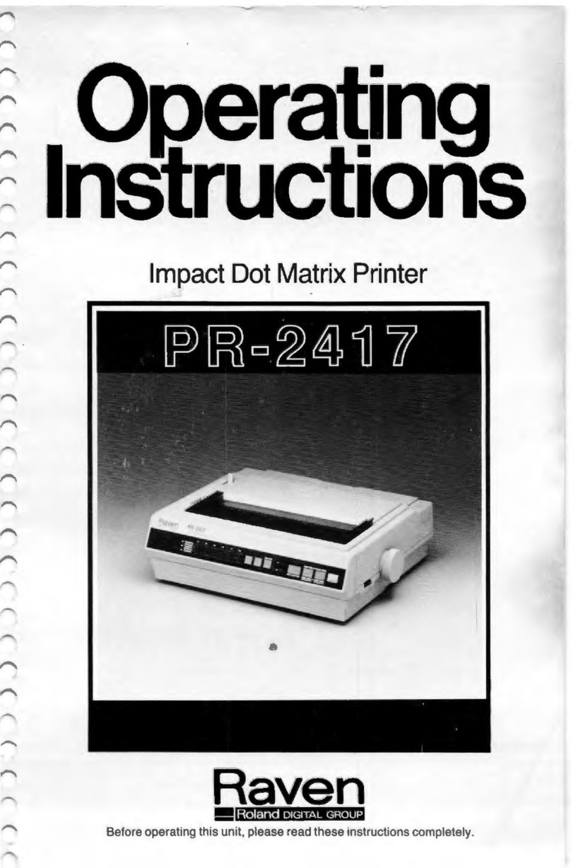 Roland Raven PR-2417 User manual