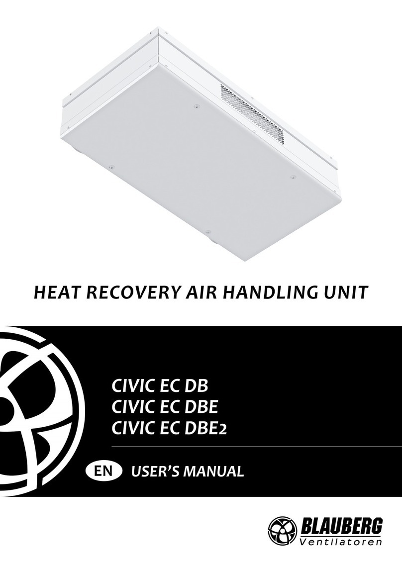 BLAUBERG Ventilatoren CIVIC EC DB user manual BLAUBERG Ventilatoren CIVIC EC DB user manual