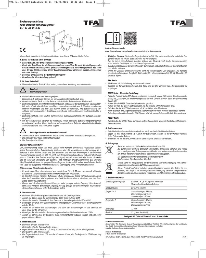 TFA 60.3518.01 instruction manual