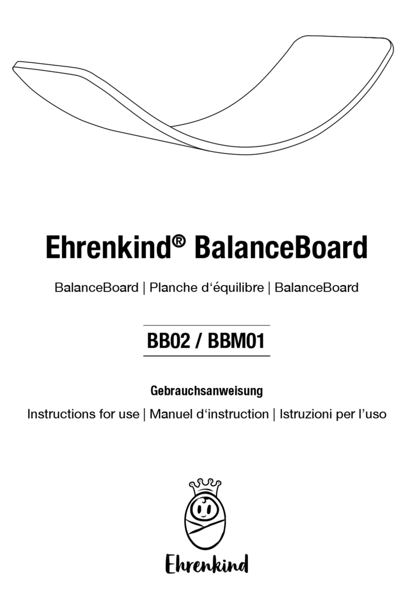 Ehrenkind BalanceBoard BB02 Instructions for use