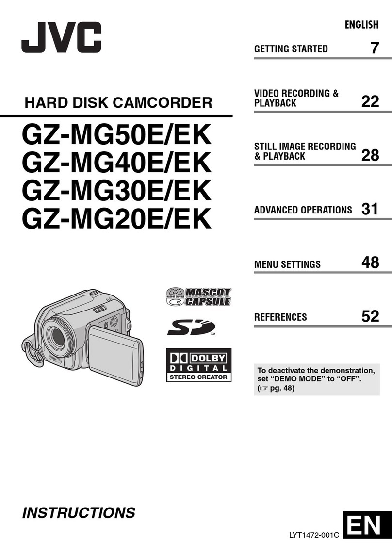 JVC GZ-MG50E User manual JVC GZ-MG50E User manual