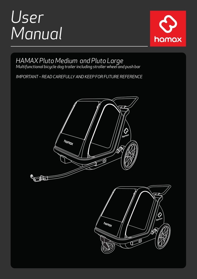 Hamax Pluto Medium user manual