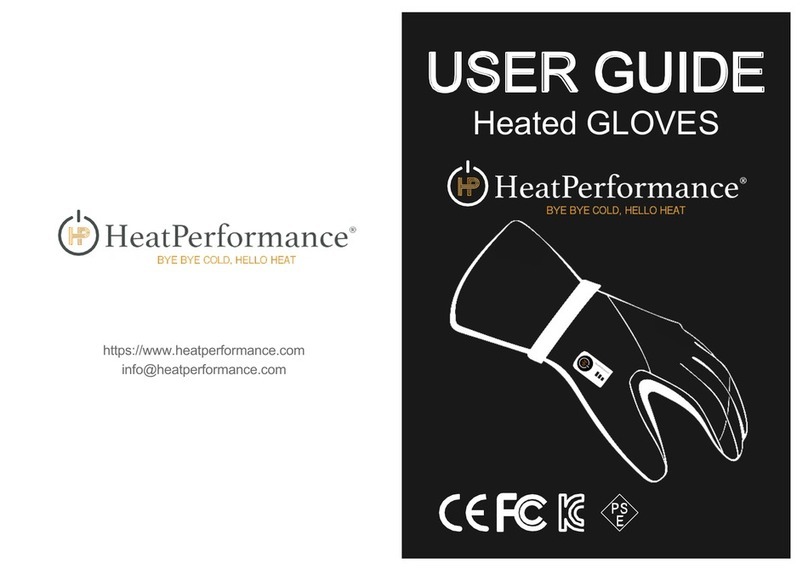 HeatPerformance Heated Gloves user guide