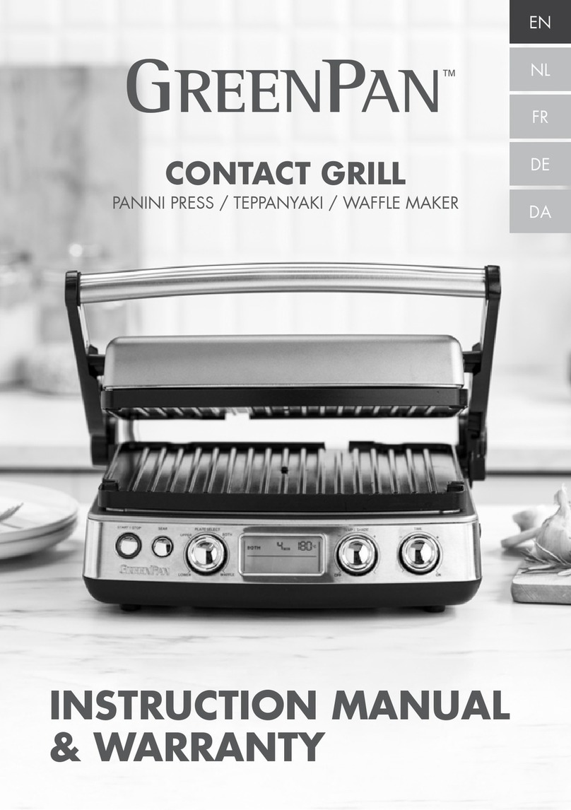 GreenPan CC006812 Instruction manual & warranty