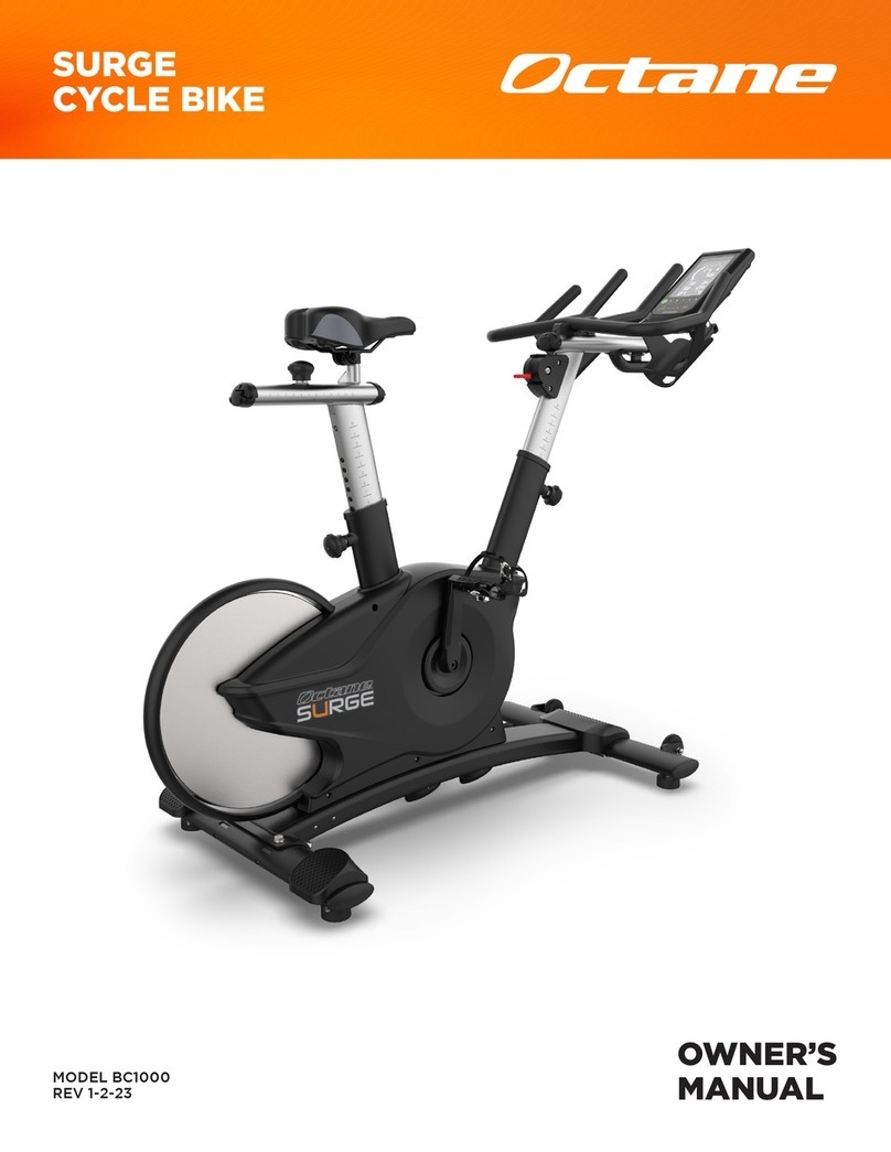 Octane Fitness BC1000 owner's manual
