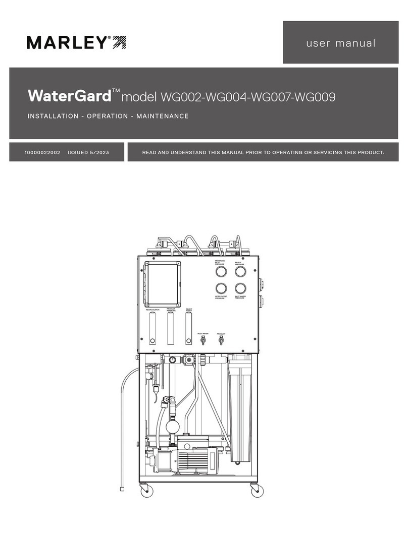 Marley WaterGard WG002 User manual