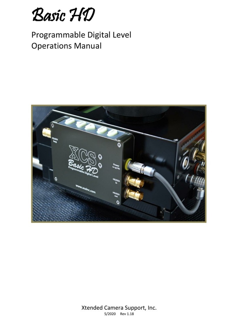 XCS Basic HD Operation manual