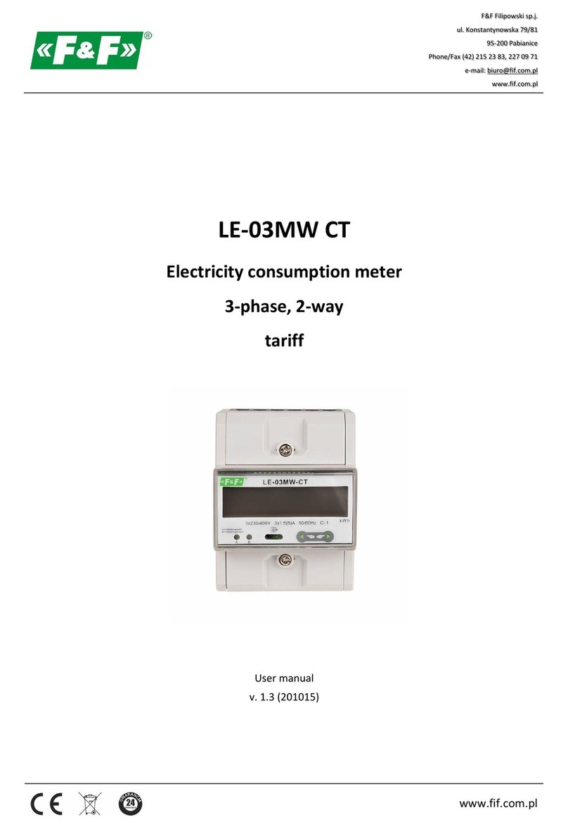 F&F LE-03MW User manual