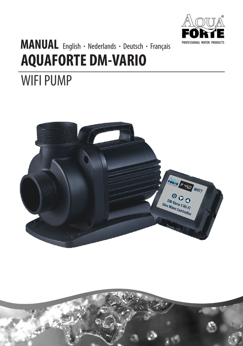 AQUA FORTE DM-VARIO 10000SWIFI manual