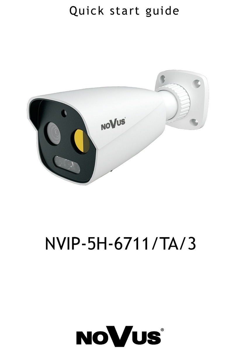 Novus NVIP-5H-6711/TA/3 User manual Novus NVIP-5H-6711/TA/3 User manual