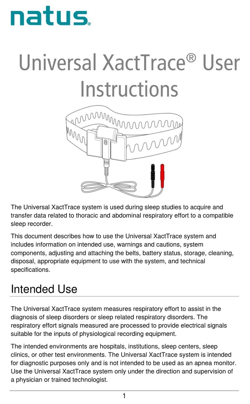 natus Universal XactTrace User manual