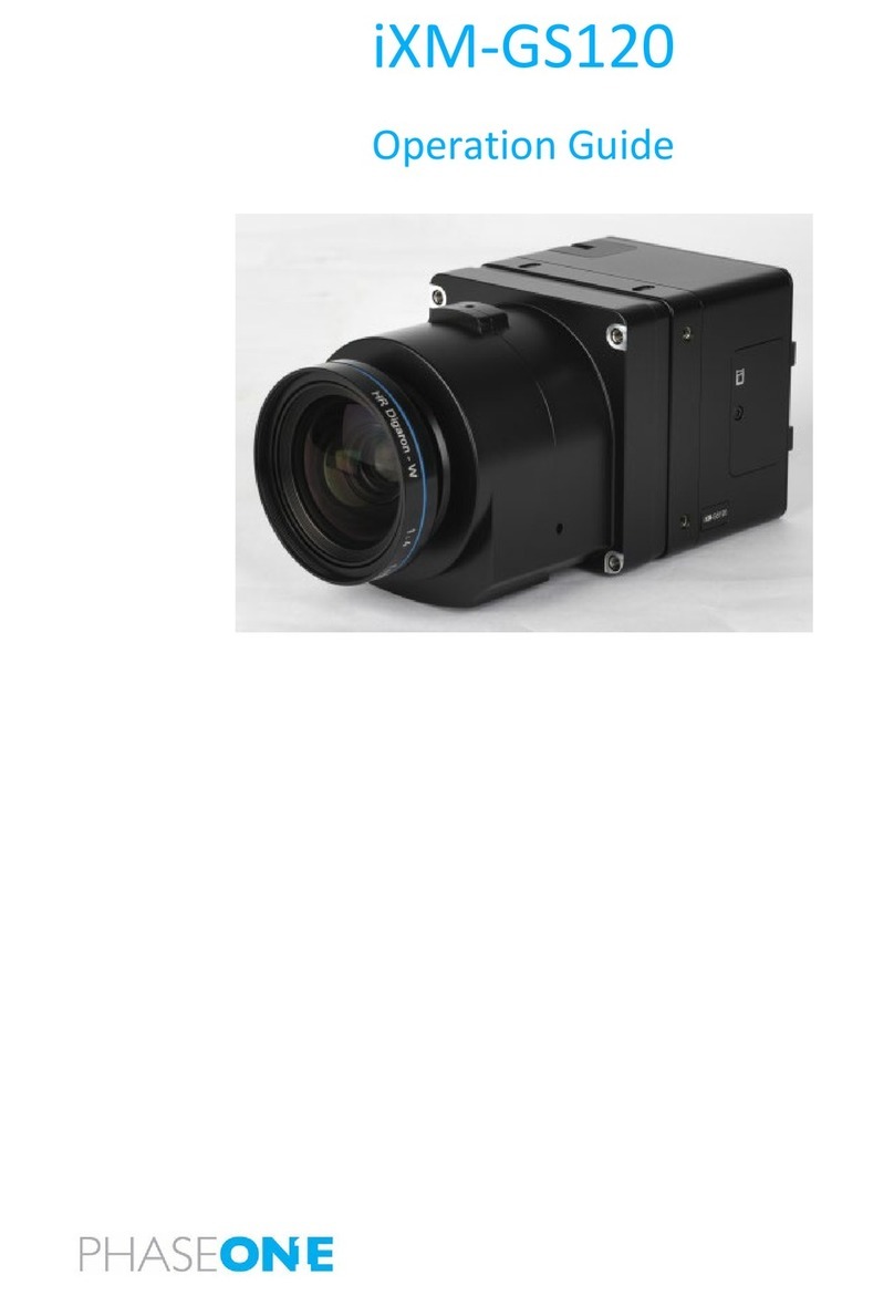 PhaseOne iXM-GS120 User manual