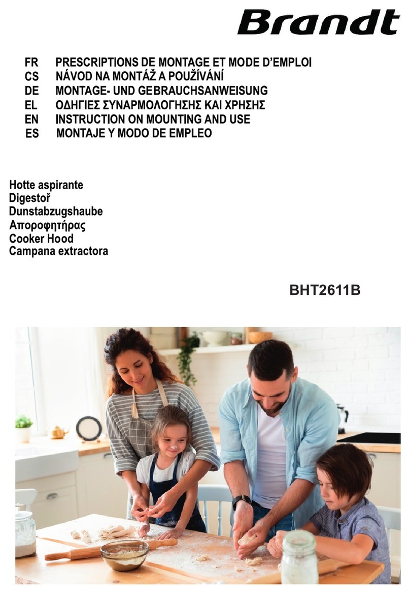 Brandt BHT2611B Technical manual
