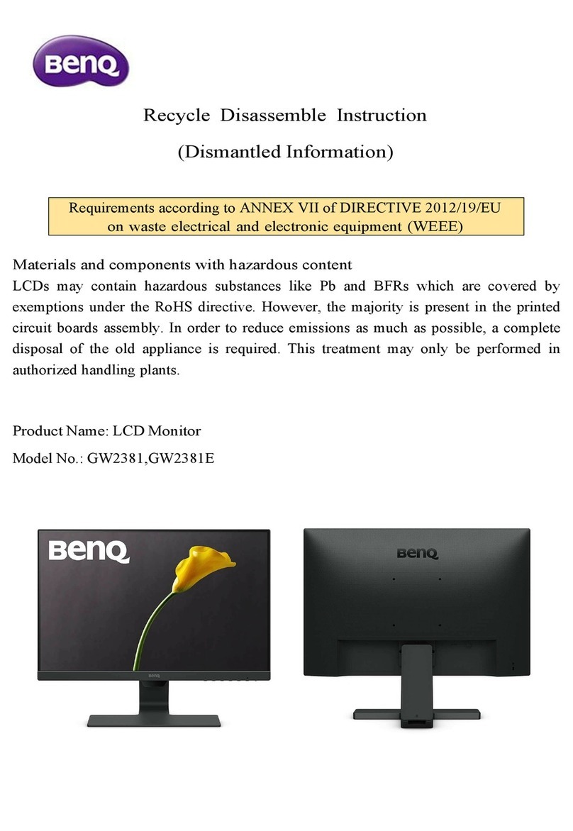 BenQ GW2381 User manual