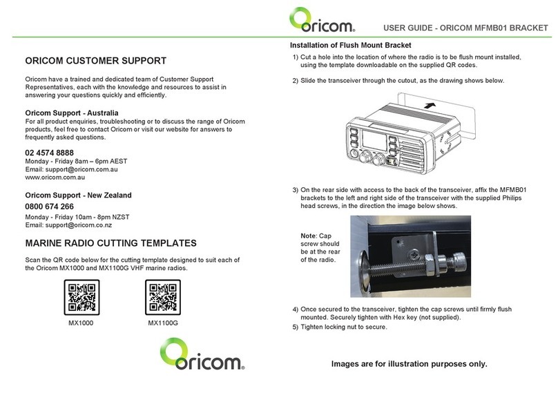 Oricom MFMB01 user guide
