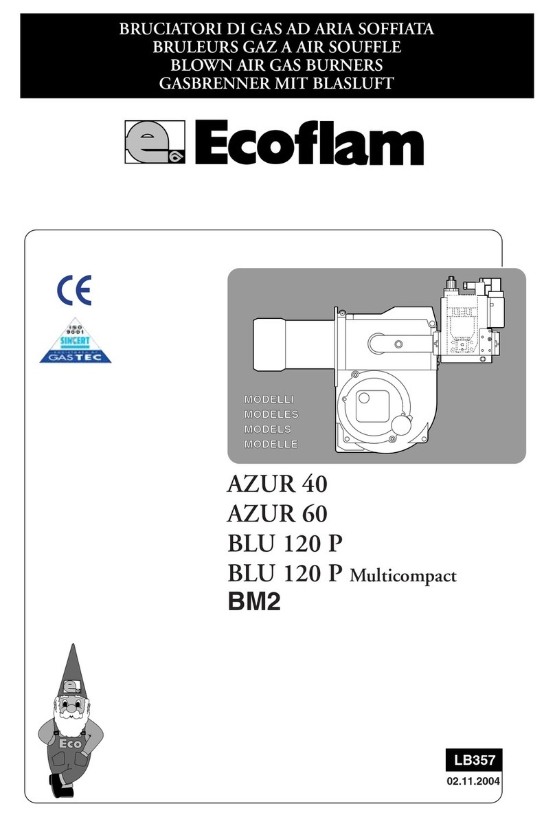 Ecoflam AZUR 40 instructions