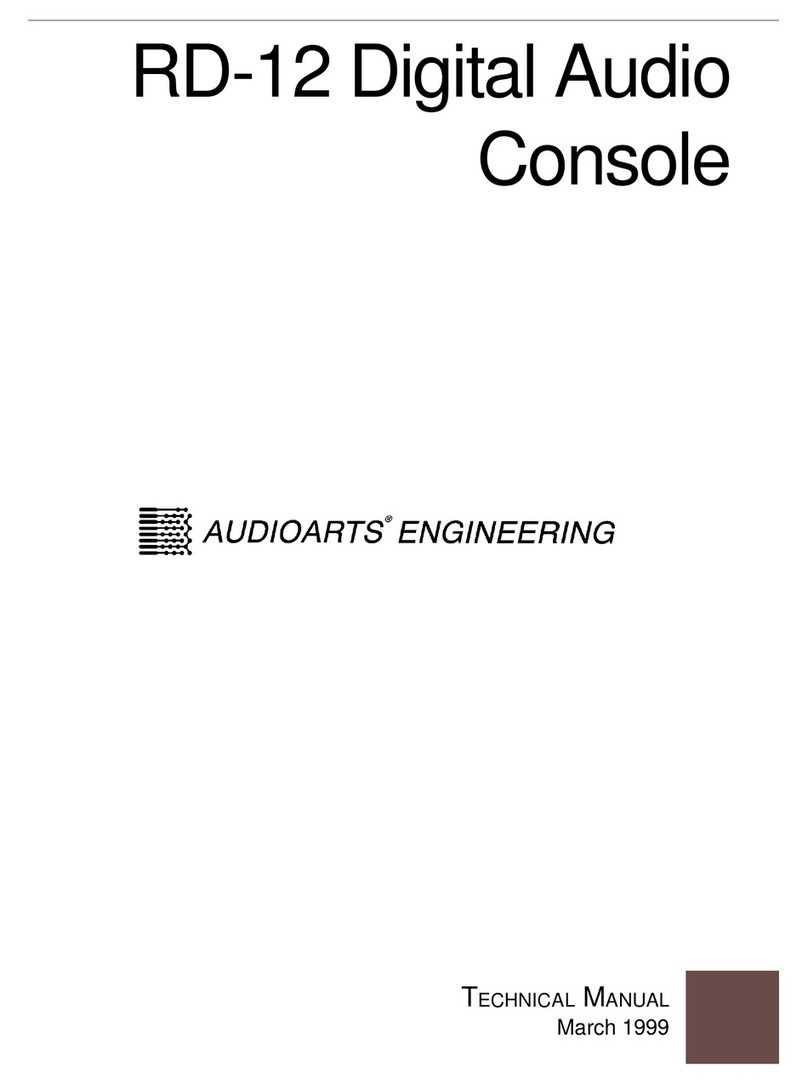 AudioArts Engineering RD-12 Technical manual