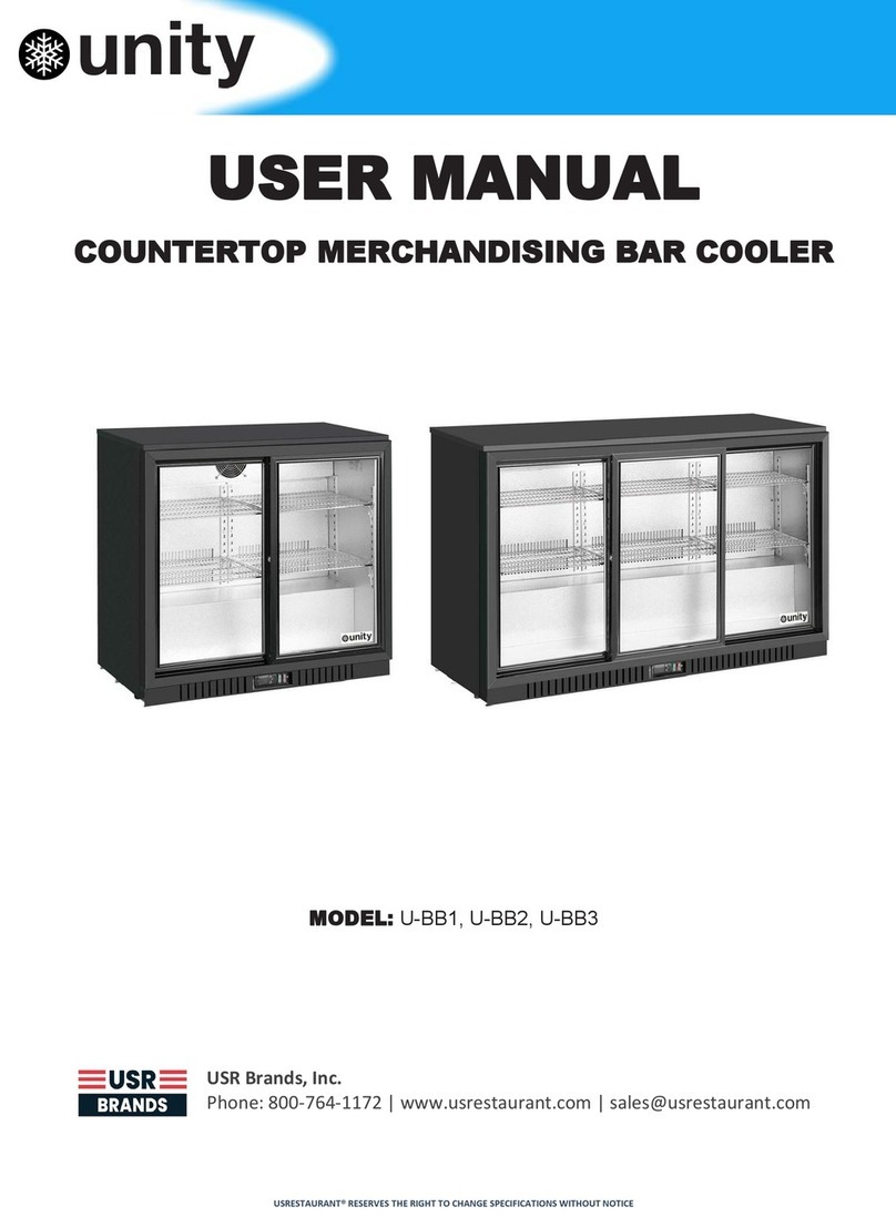 USR Brands Unity U-BB1 User manual