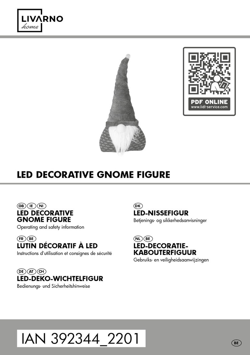 LIVARNO home 1029-RG manual