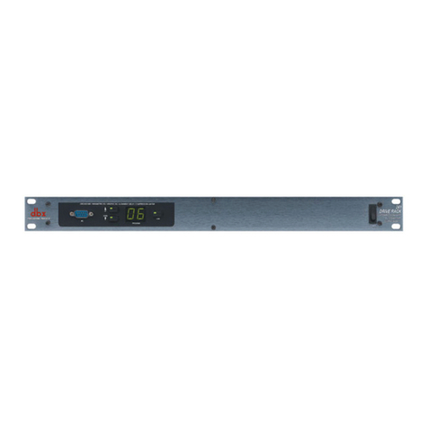 dbx DriveRack 240 User manual