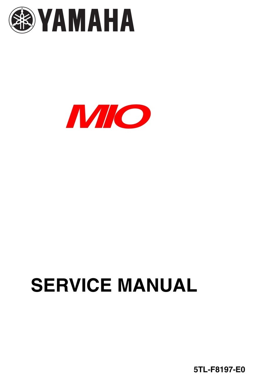 Yamaha Mio User manual