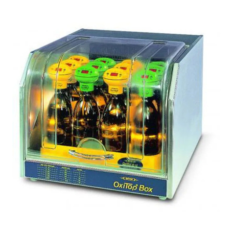 Xylem WTW OxiTop Box operating manual