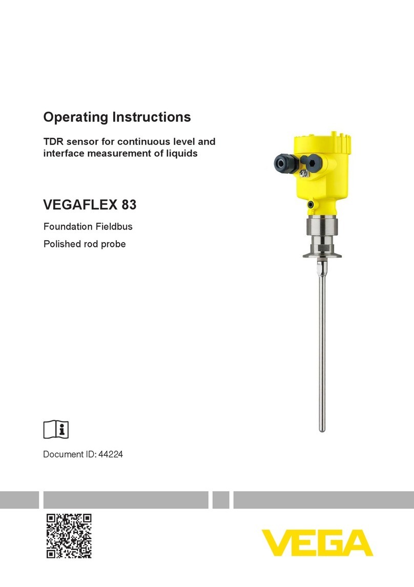 Vega vegaflex 83 operating instructions