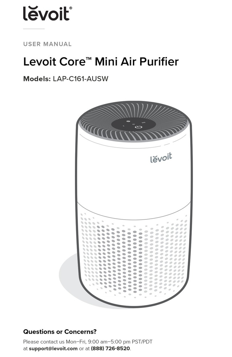Levoit LAP-C161-AUSW User manual
