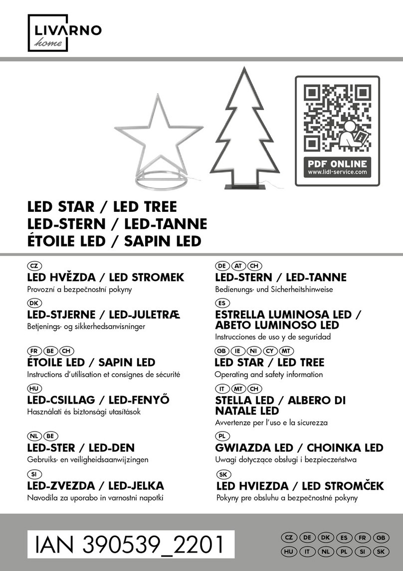 LIVARNO home 1033-S manual