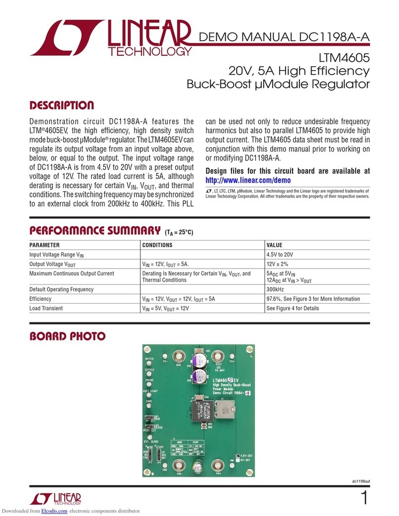 Linear Technology DC1198A-A Quick setup guide