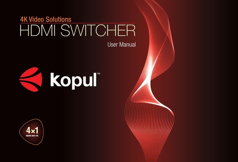 Kopul HDSW-2041-4K user manual