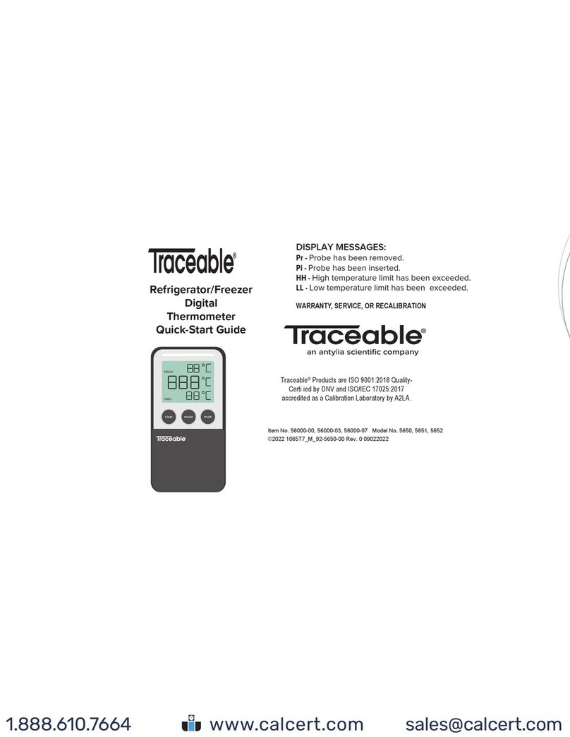 Traceable 5651TR User manual