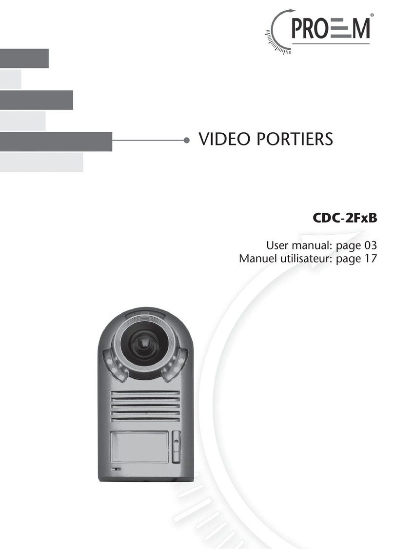PROEM CDC-2F B Series user manual
