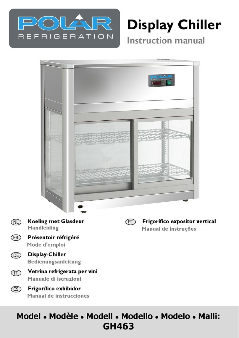 Polar Refrigeration GH463 User manual