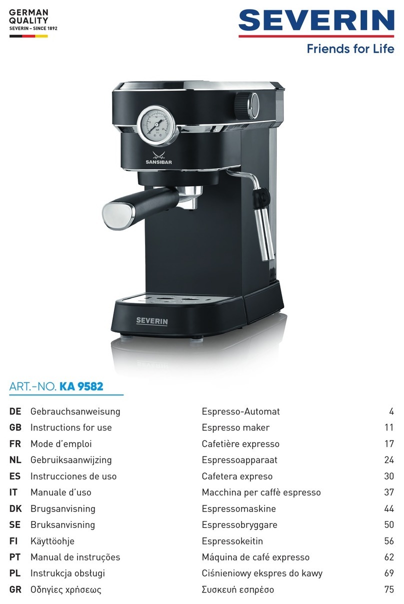 SEVERIN KA 9582 User manual