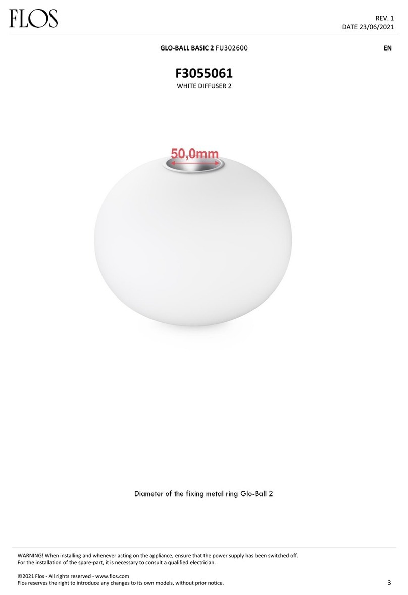 FLOS GLO-BALL BASIC 2 quick start guide