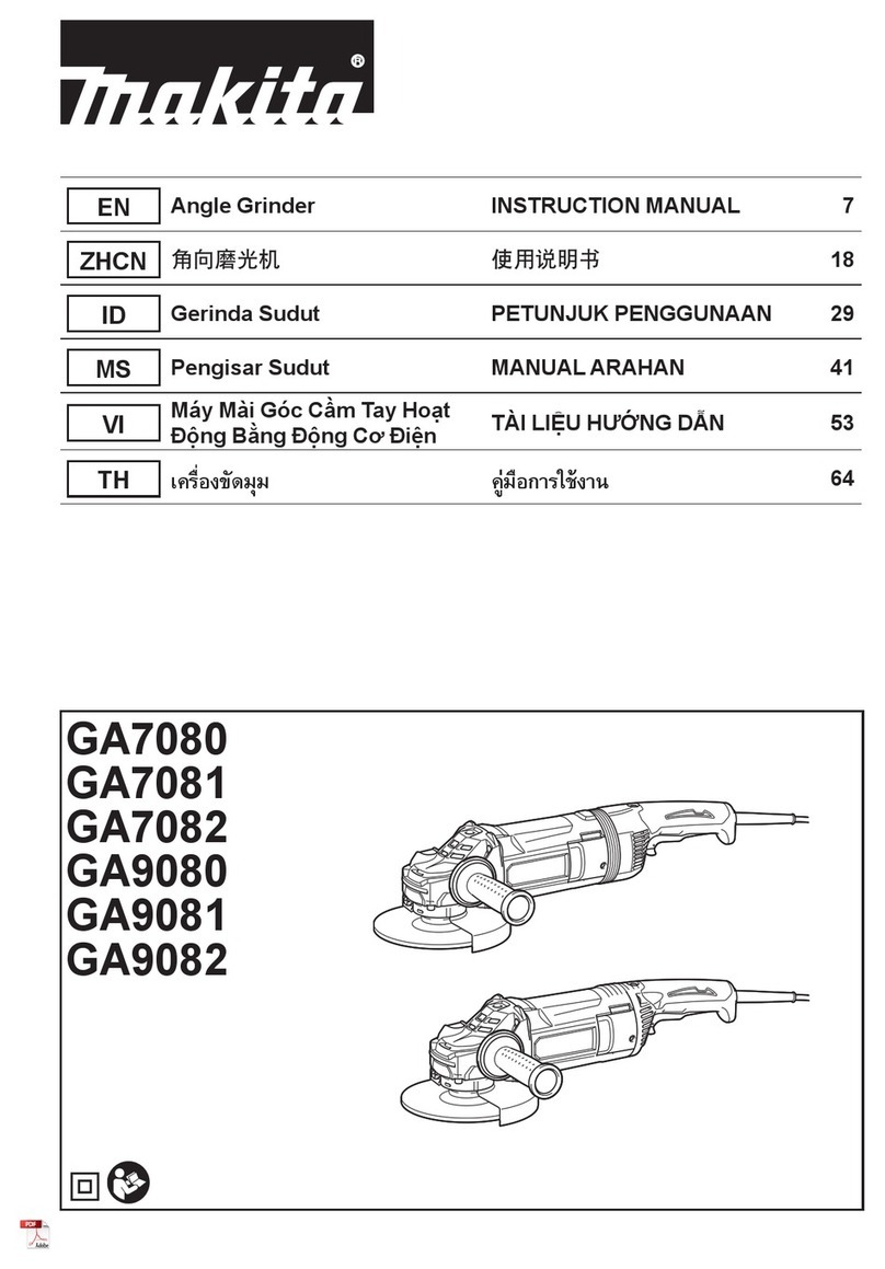 Makita GA7081 User manual